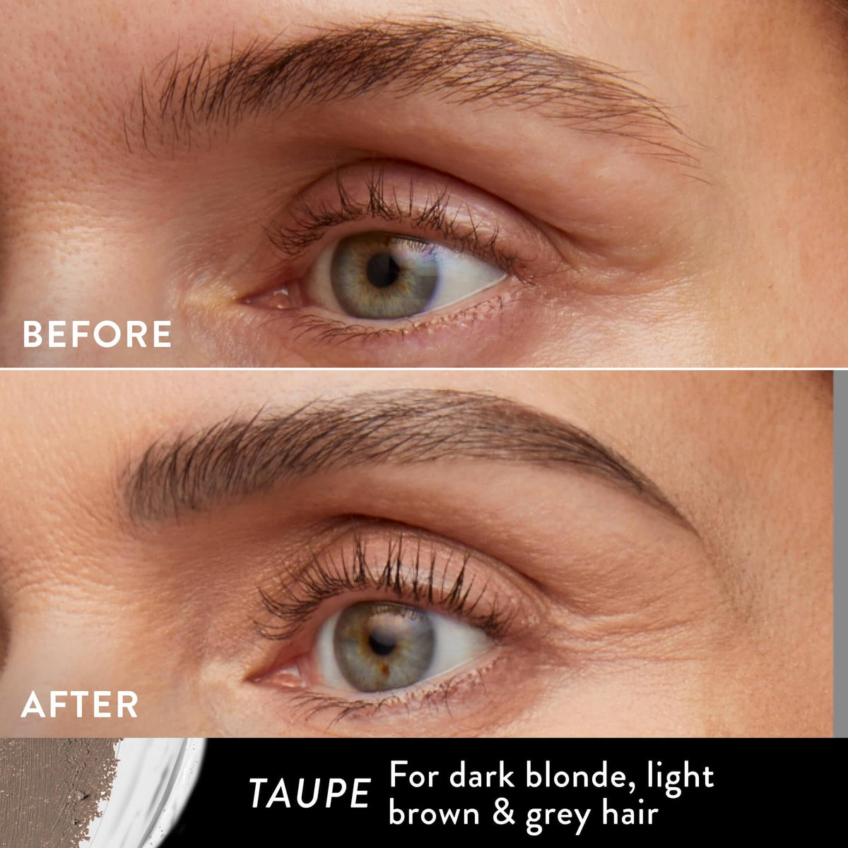 LAURA GELLER Sculpt-n-Stay 2-in-1 Eyebrow Pencil & Gel, Taupe LAURA GELLER NEW YORK
