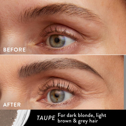 LAURA GELLER Sculpt-n-Stay 2-in-1 Eyebrow Pencil & Gel, Taupe LAURA GELLER NEW YORK