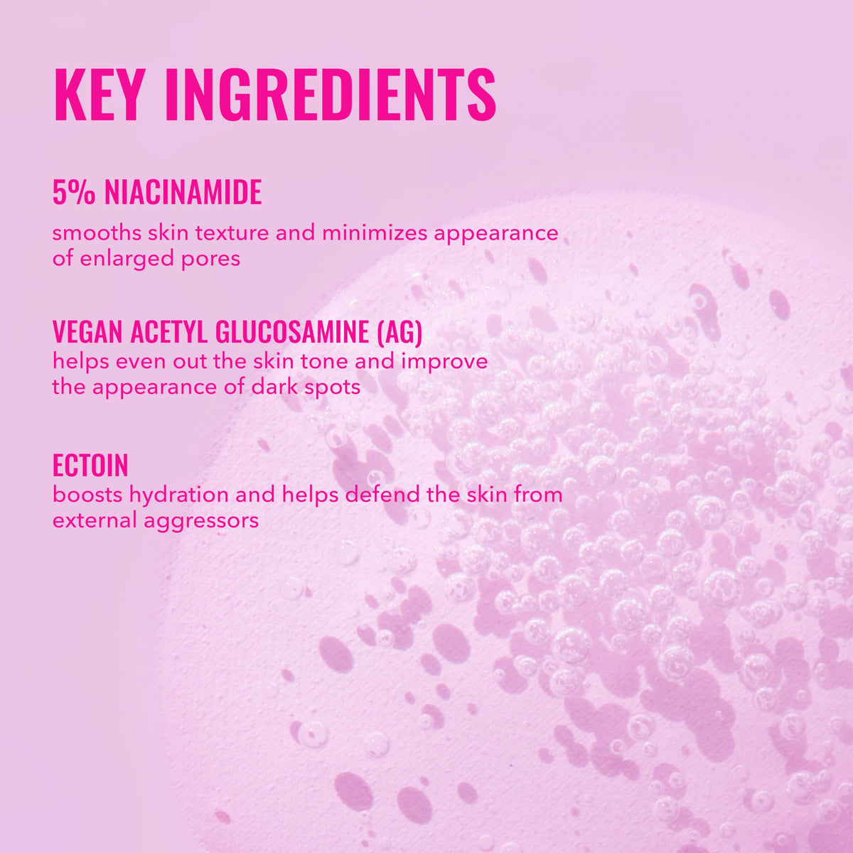 Good Molecules 5% Niacinamide Serum with Ectoin, Pore Serum, 1 fl oz Good Molecules
