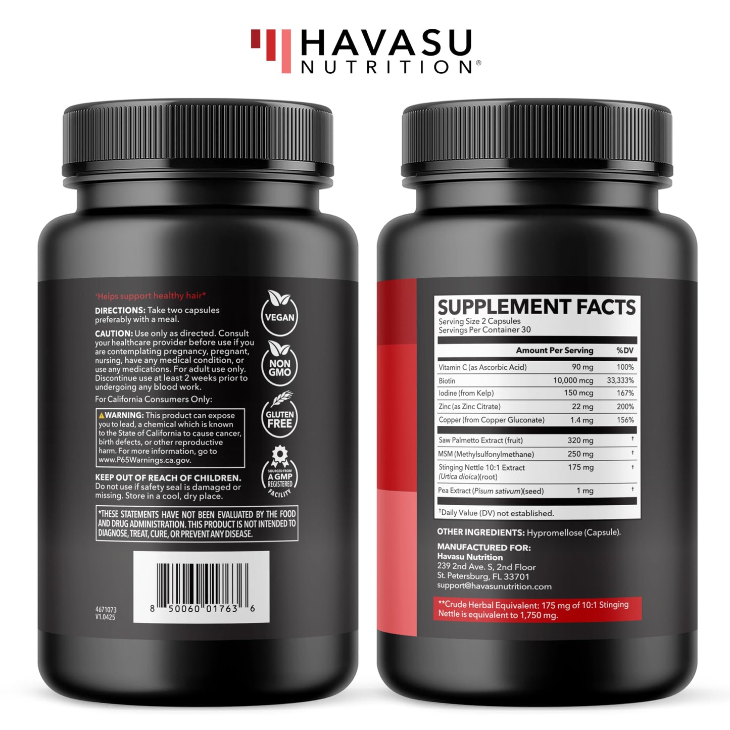 Saw Palmetto for Men, DHT Blocker and Prostate Health Supplement, 120 Count | Potent 3X Formula with Pumpkin Seed Oil and Stinging Nettle, Bladder and Urinary Support, Vegan, Non-GMO, 2-Month Supply Gsupps Australia
