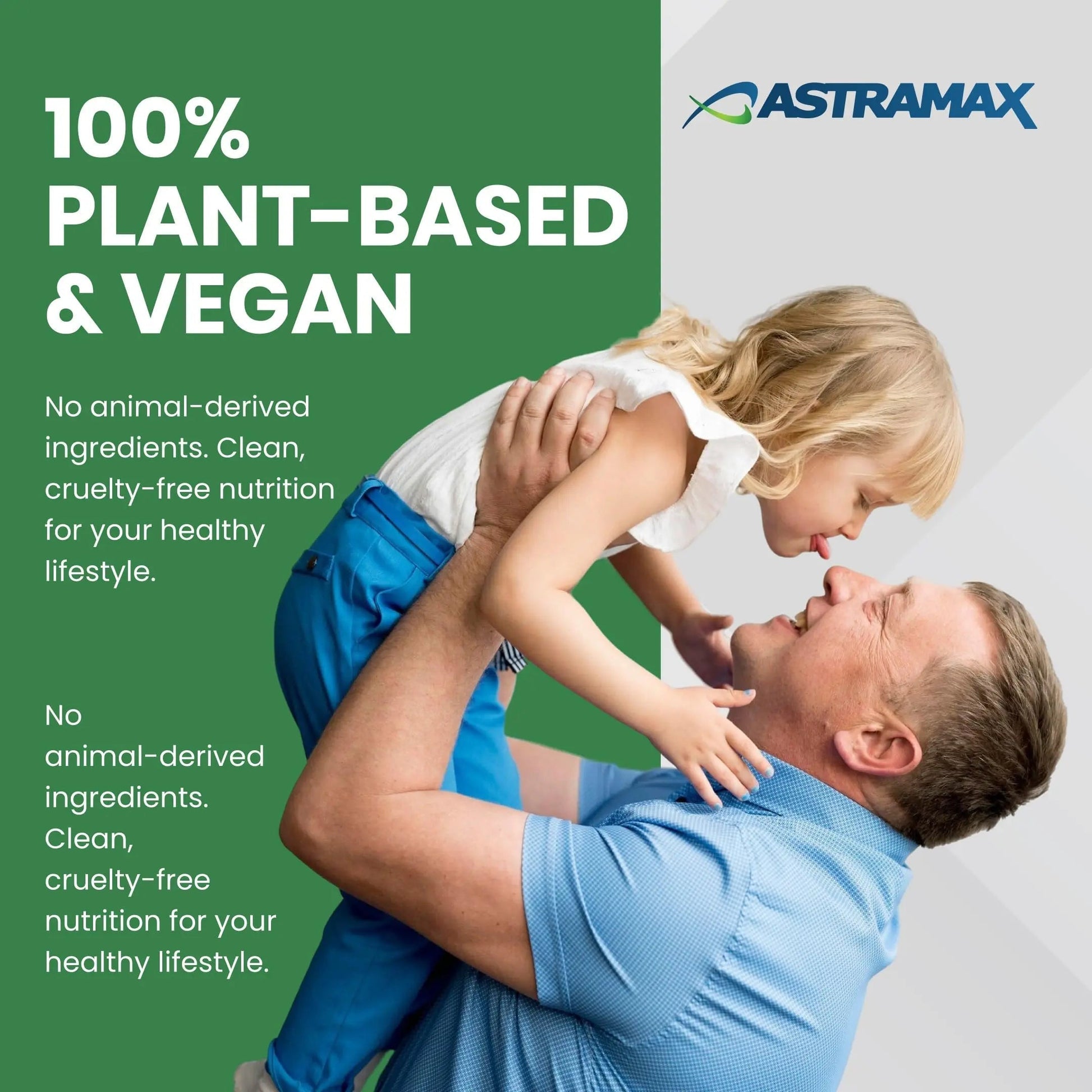 Astramax Advanced Vegan Multivitamin | Whole Food-Based Vitamin & Mineral Complex with 26 Nutrients, B12, D3, Probiotics & 42 Superfoods | Astramax buy australia supplements