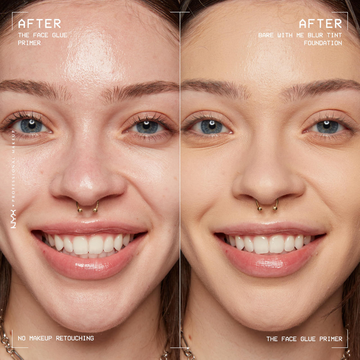 NYX PROFESSIONAL MAKEUP The Face Glue Gripping Primer, Hydrating Makeup Primer with Up To 24HR Wear, Vegan & Cruelty Free NYX PROFESSIONAL MAKEUP