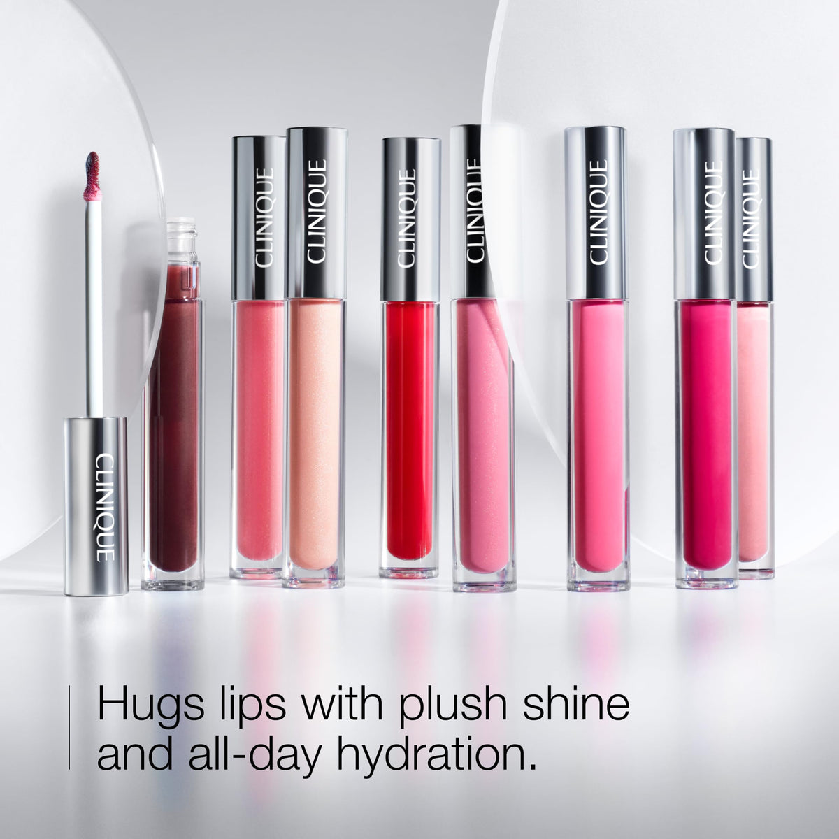 Clinique Pop Plush Creamy Lip Gloss With Hyaluronic Acid + Blend of Avocado, Aloe + Shea Butter | Hydrating + High Shine, Black Honey Pop, 0.11 Fl Oz Clinique