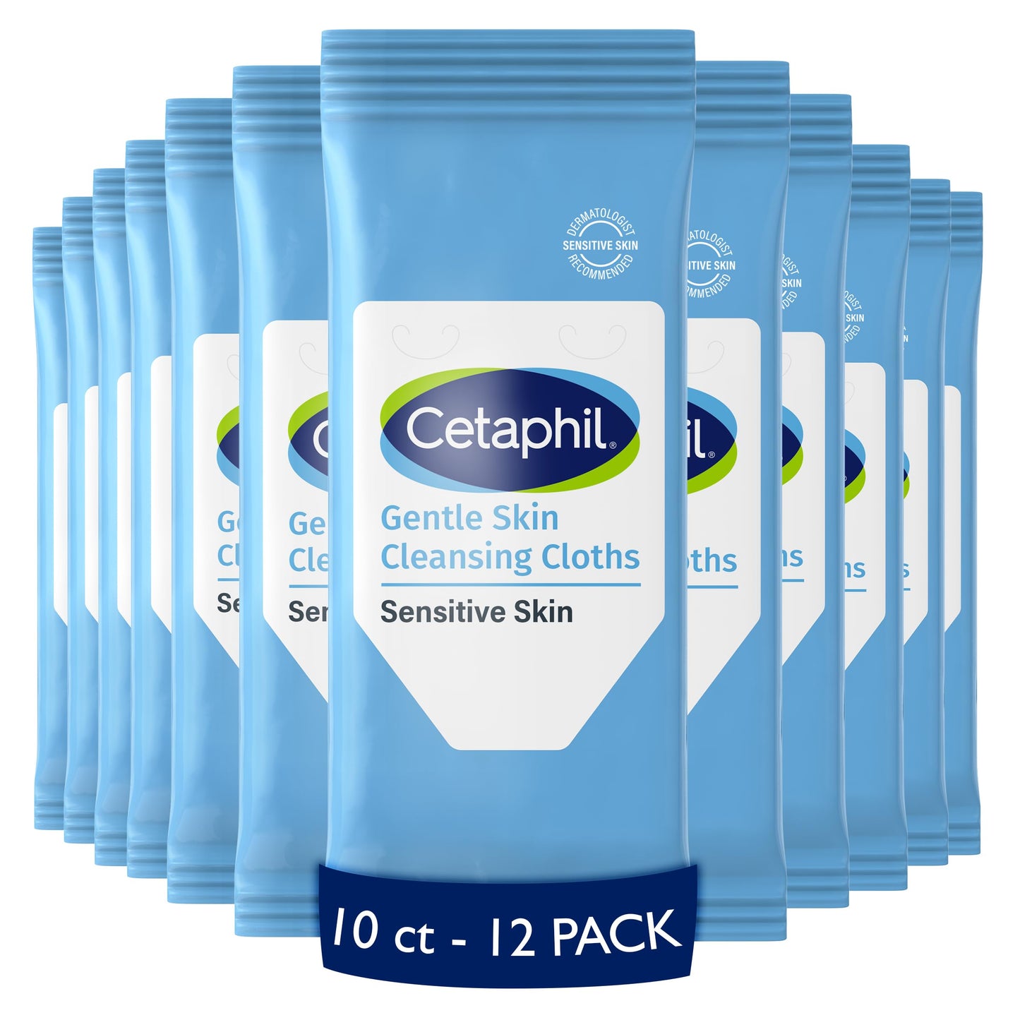 Cetaphil Gentle Makeup Remover Face Wipes, Fragrance Free, 25 Count | Sensitive skin safe, alcohol-free, fragrance-free, daily facial cleansing, removes makeup, dermatologist recommended Gsupps Australia