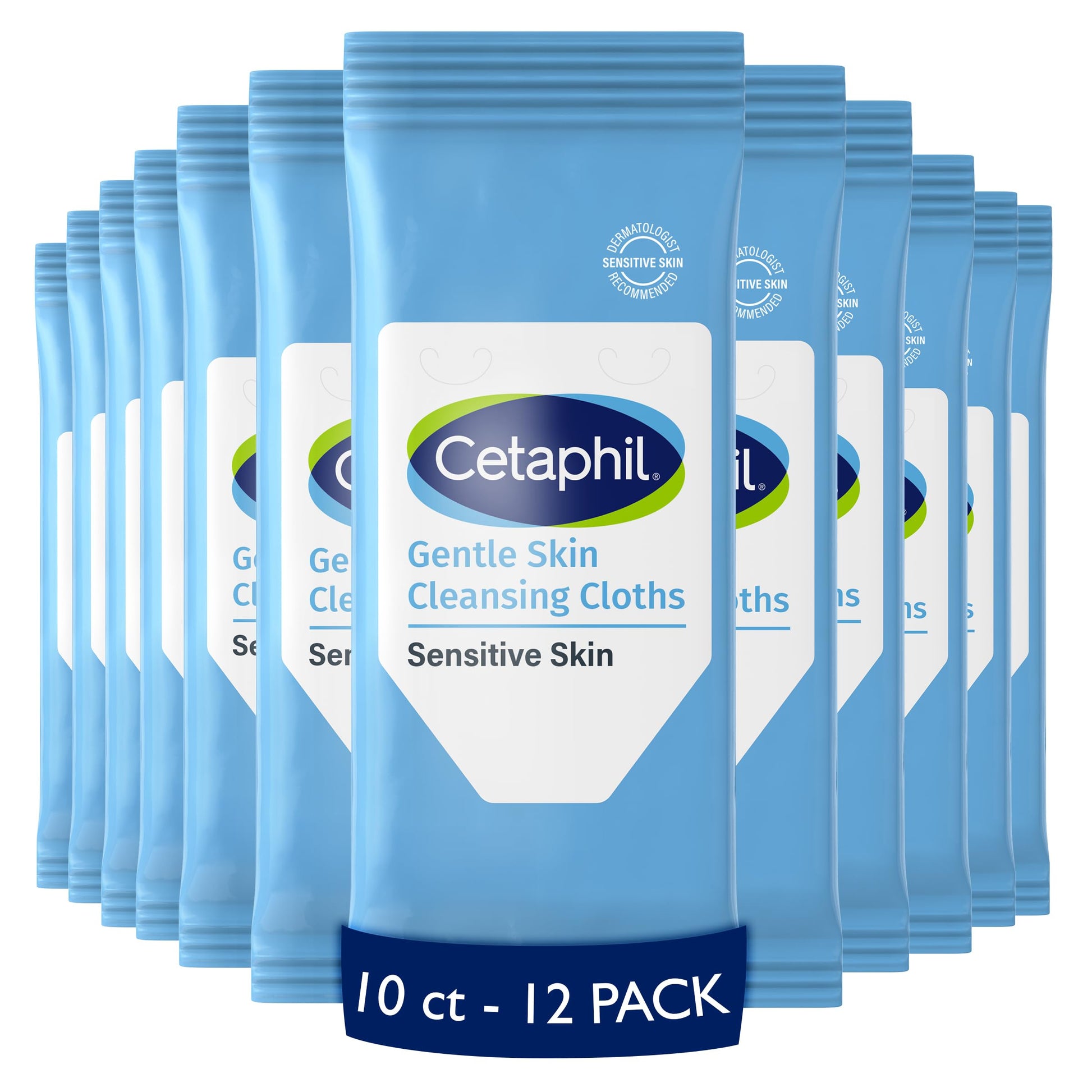Cetaphil Gentle Makeup Remover Face Wipes, Fragrance Free, 25 Count | Sensitive skin safe, alcohol-free, fragrance-free, daily facial cleansing, removes makeup, dermatologist recommended Gsupps Australia