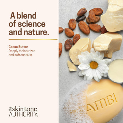 Ambi Cocoa Butter Cleansing Bar, 3.5 Ounce Ambi