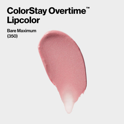Revlon ColorStay Overtime Lipcolor, 350 Bare Maximum, 0.07 fl oz REVLON