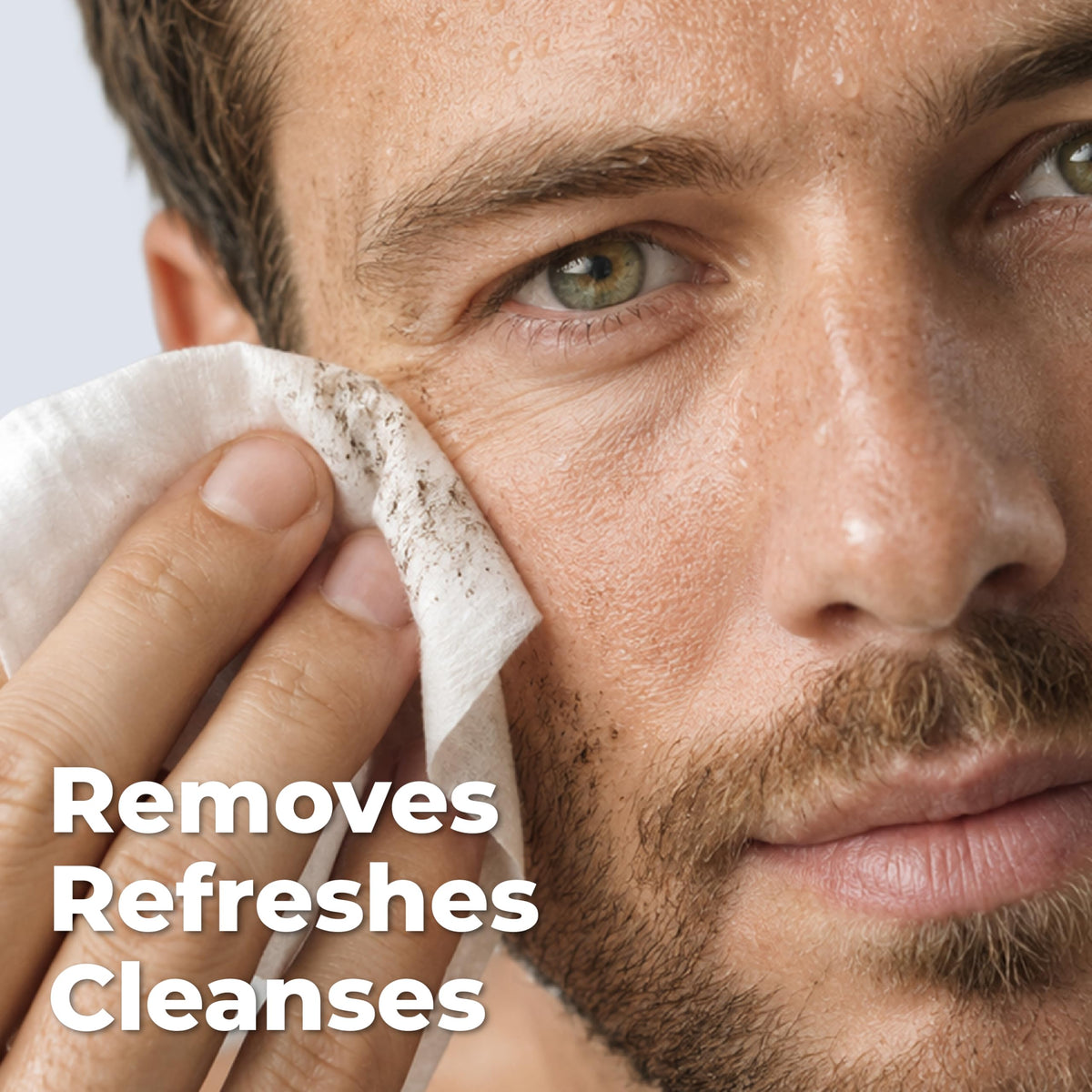 LIVAURA Retinol Face Wipes for Men - Facial Cleansing Wipes for Oily Skin Retinol