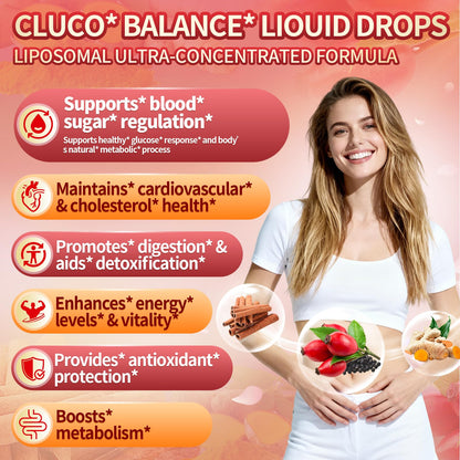14-in-1 Berberine with Ceylon Cinnamon Supplement Liquid Drops, 1800mg + 30:1 Liposomal Tech with Cayenne Pepper, Soursop, Chromium, Bitter Melon, Turmeric, Moringa, Gymnema VivoNu