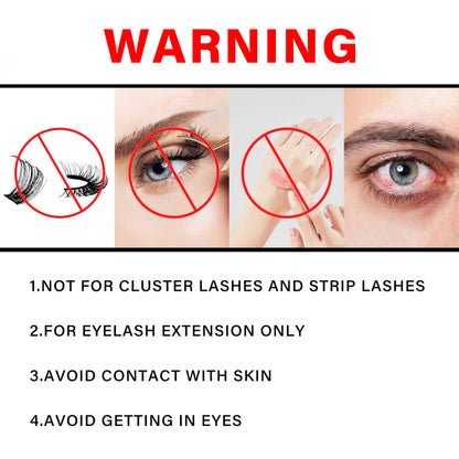 VEYES INC Cream Lash Remover for Lash Extensions 10g Low Irritation Eyelash Glue Remover Lash Tech Supplies for Professional or Salon Use Peach VEYES INC