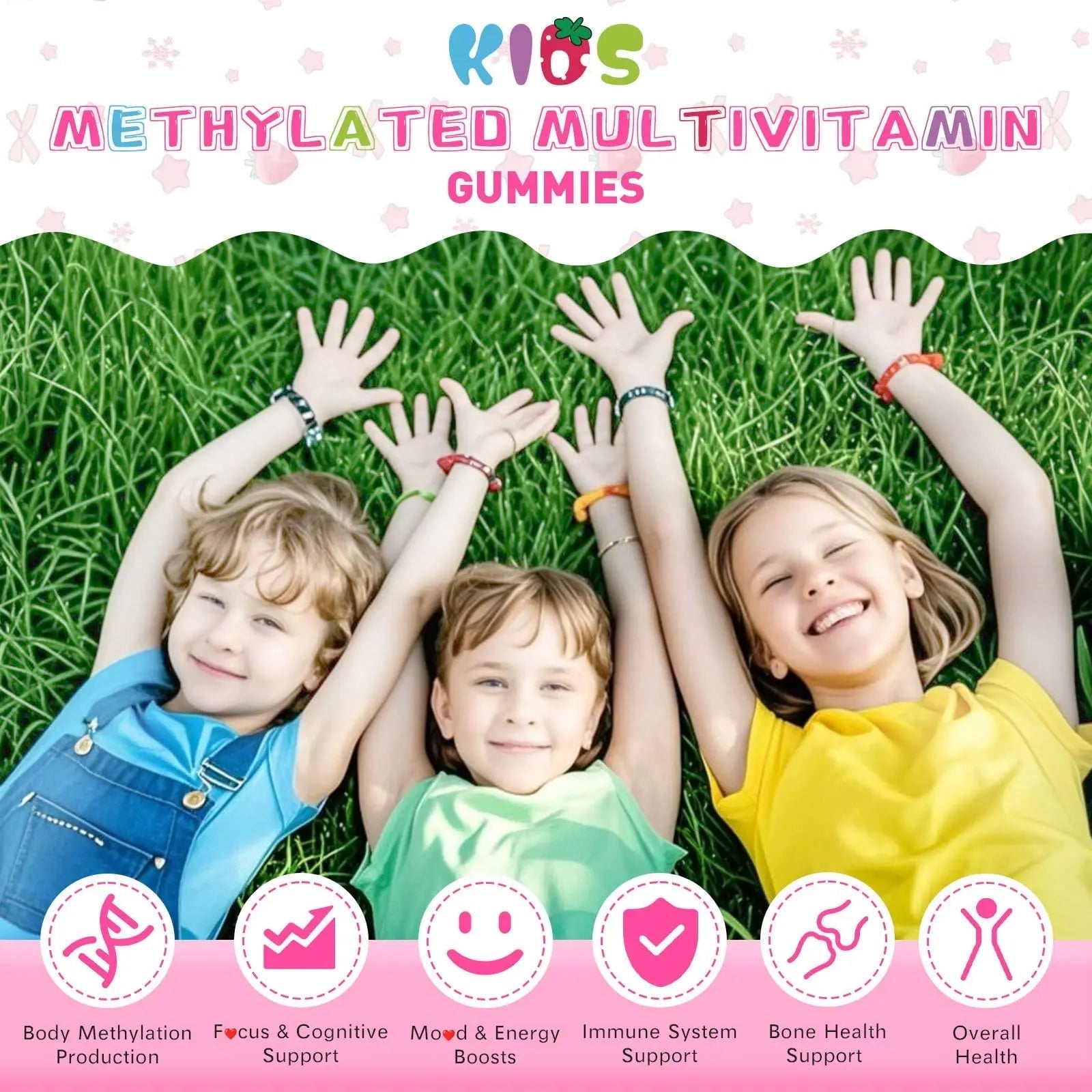 Elysx Kids Methylated Multivitamin Chewable & Liposomal Magnesium Glycinate 400mg Gummies, Immune & Brain, Muscle & Relax Elysx buy australia supplements