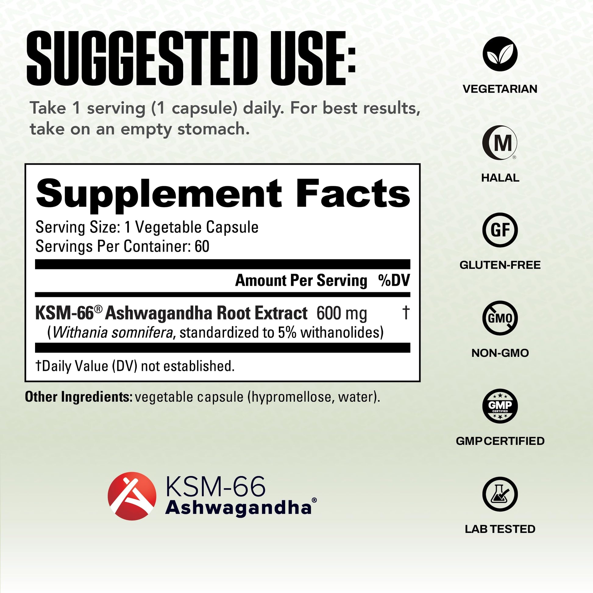NutraBio Ashwagandha KSM-66 | Ashwagandha Herbal Supplement for Stress, Mood, & Performance | 600 MG of Clinically Studied KSM66 60 Capsules NutraBio buy australia supplements