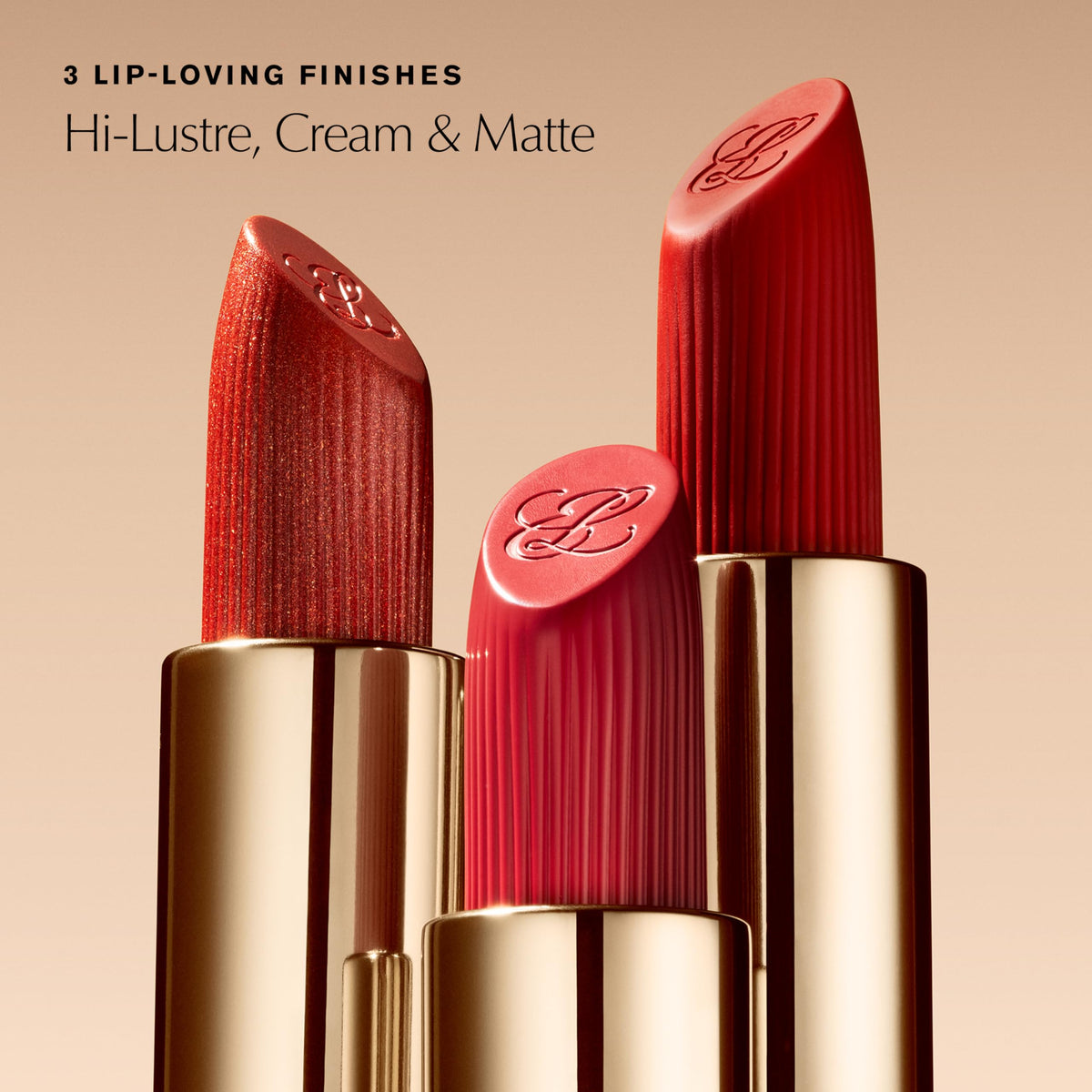 Estée Lauder Pure Color Long Lasting Cream Lipstick for Women with Cream Finish | Plumping & Nourishing 0.12 Ounce, 220 Powerful Estée Lauder