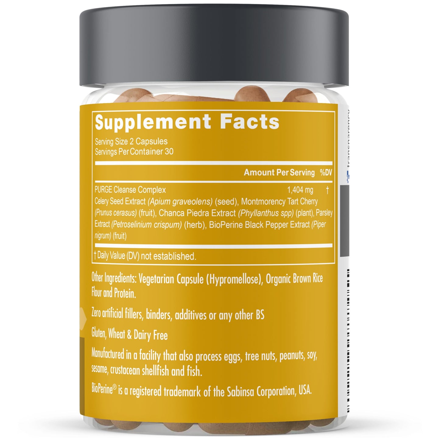 Eu Natural Purge Uric Acid Flush - Eat & Drink What You Want - Uric Acid Support for Joints & Mobility with Celery Seed Eu Natural