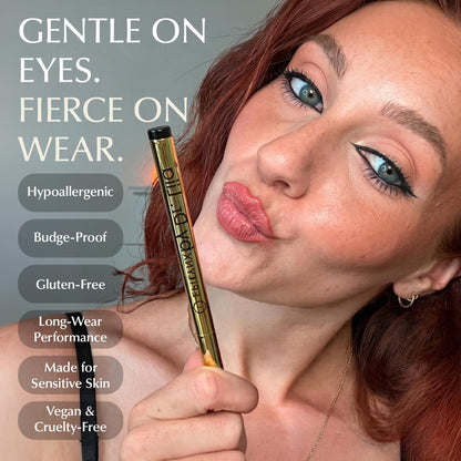 EPILYNX All Day Waterproof Liquid Eyeliner, Brown 2mL EPILYNX
