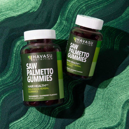 Saw Palmetto Gummies for Men, Prostate Health Supplement, 60 Count | DHT Blocker for Men for Hair Health & Male Patterned Balding, Supports Scalp and Prostate Wellness, Raspberry, 30 Day Supply Gsupps Australia