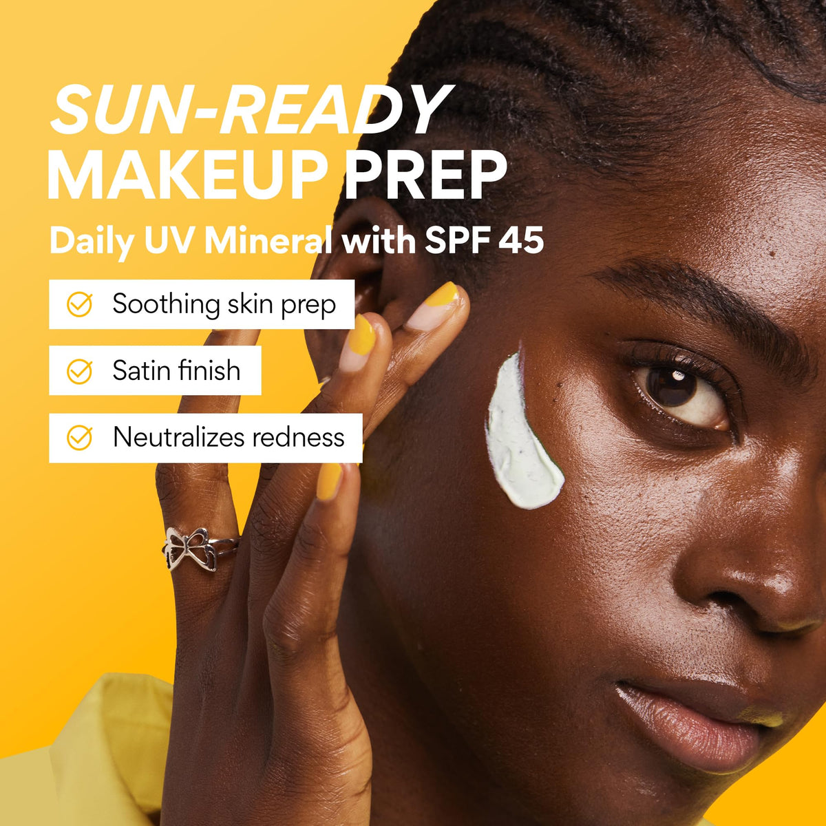 innisfree Daily Mineral UV Defense SPF 45 | Tinted Korean Sunscreen with Zinc Oxide for Redness | Gentle, Hydrating and Lightweight | Available in 2 Pack innisfree