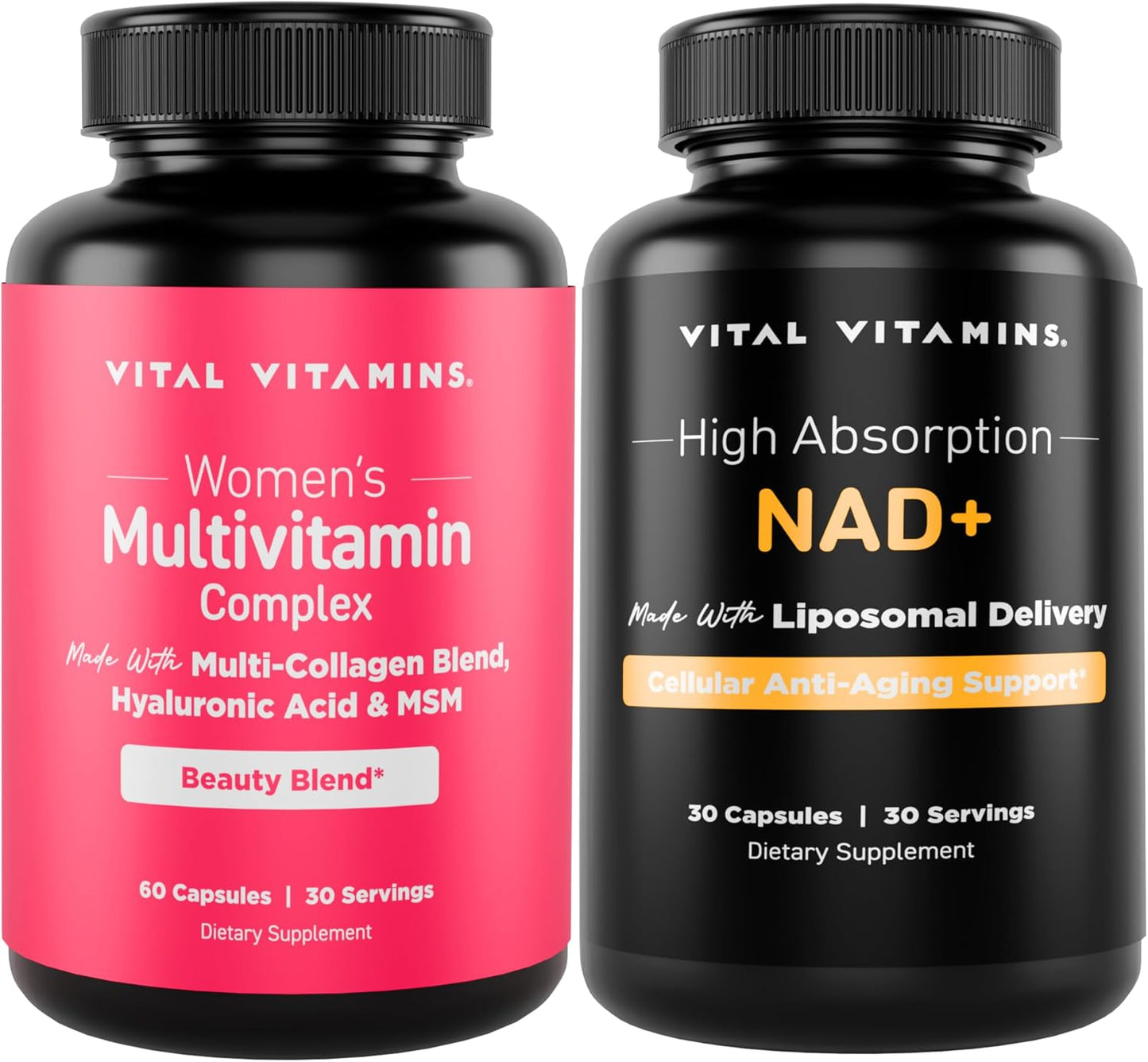 Vital Vitamins Women's Multivitamin Complex + NAD+ Supplement Gsupps Australia
