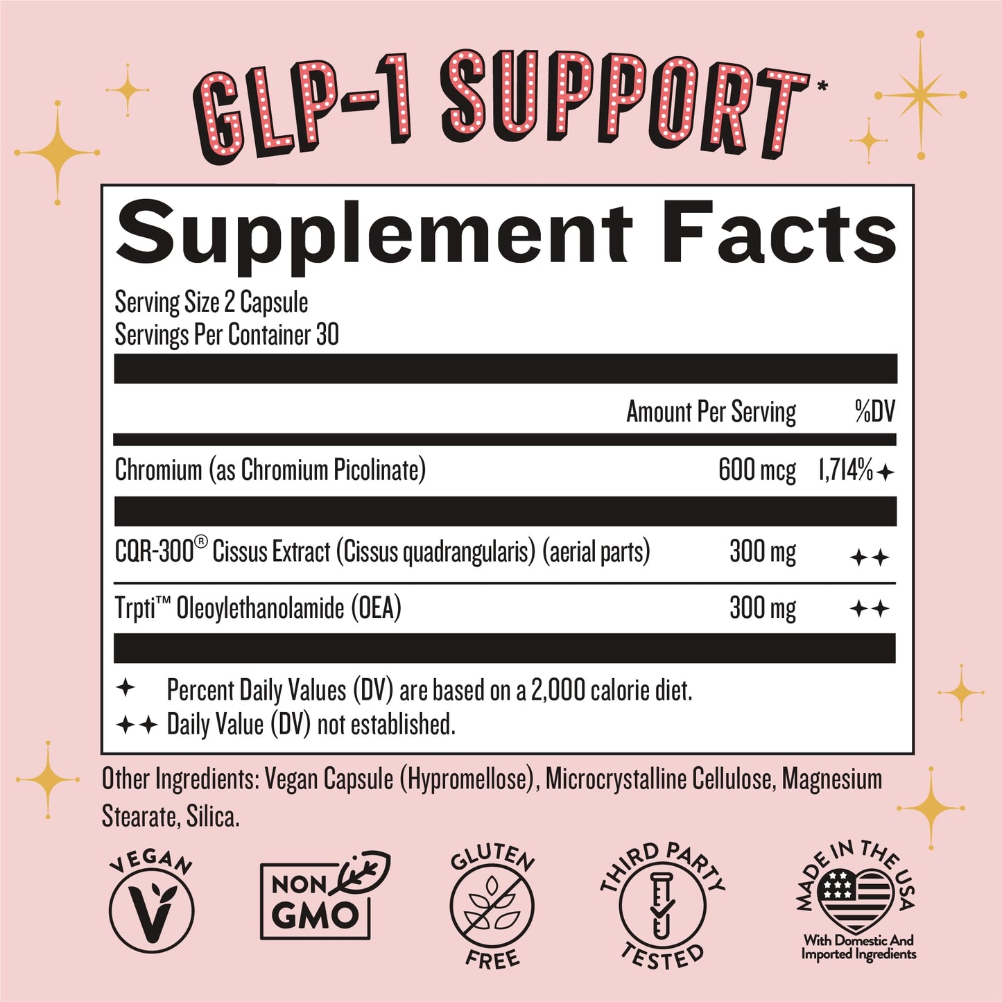 Plus Supplement for Weight Management Appetite Control for Women w Trpti OEA, CQR-300 & Chromium, Supports Natural Fullness Signals & Hunger, Metabolism Support Supplement Legendairy Milk 1-Pack Legendairy Milk