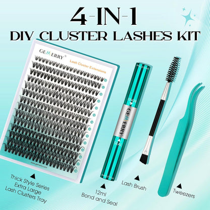 GEMERRY Eyelash Extension Kit 80P 10-18mm GEMERRY