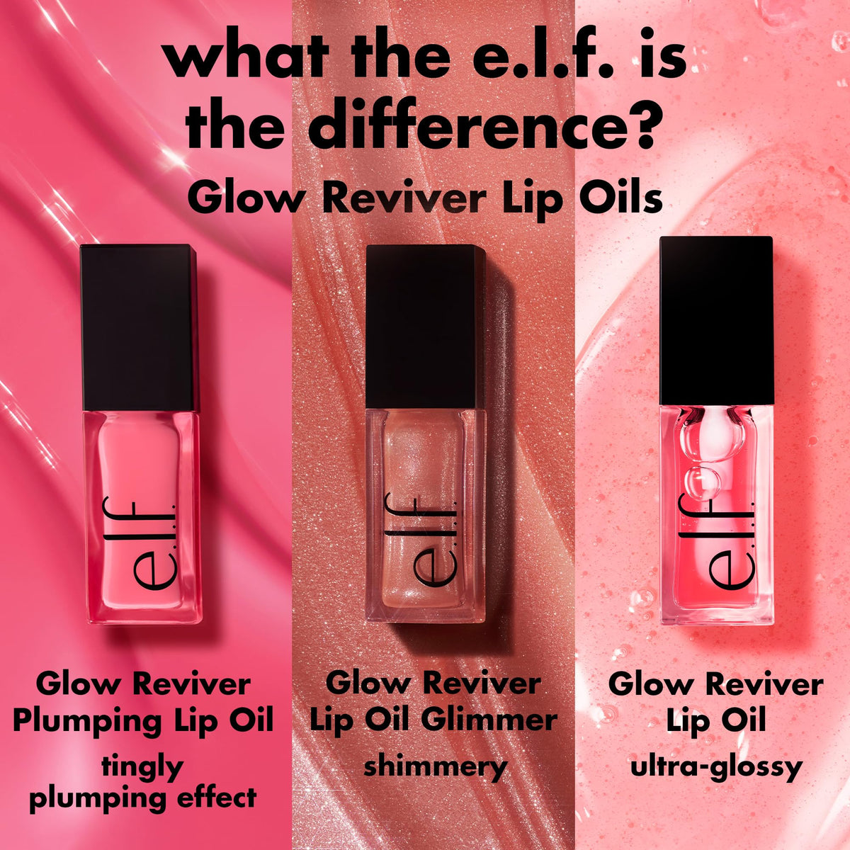 e.l.f. Glow Reviver Plumping Lip Oil, Piggy Bank e.l.f.