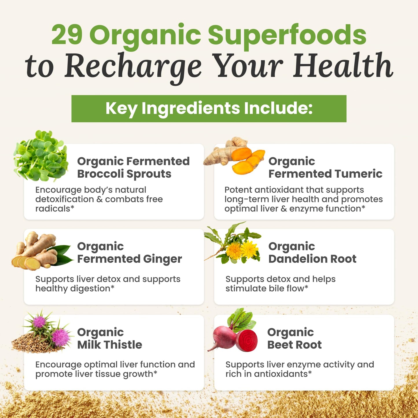 Myers Detox Daily Detox Greens Powder, Organic Superfood Supplement for Detox, Gut Health, Energy, Immune Support, Overall Wellness, Gluten Free Multivitamin Drink Mix, Myers Detox