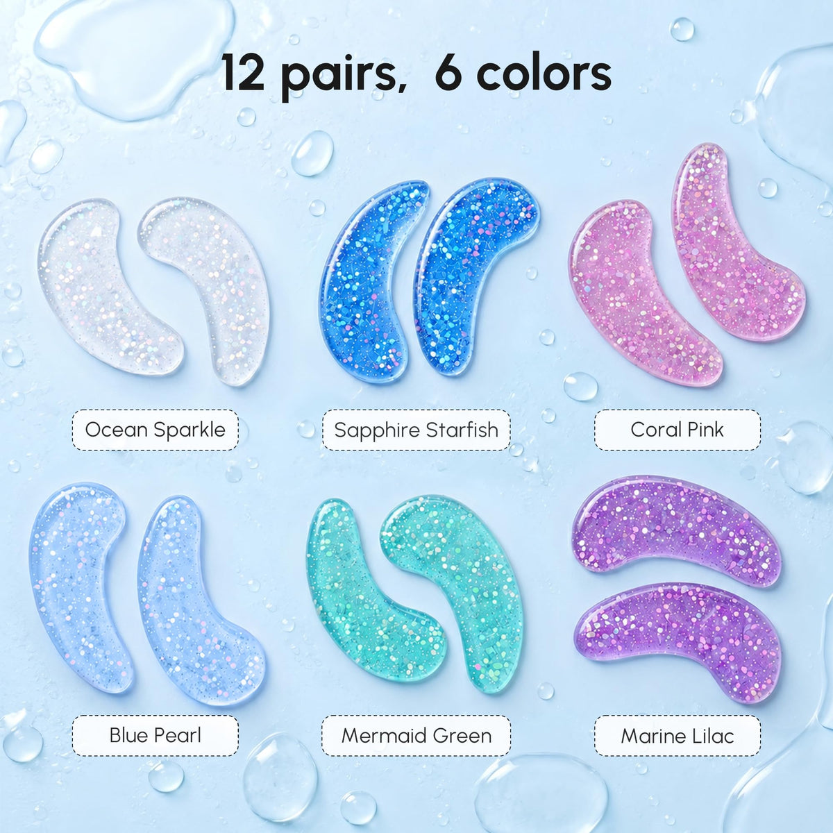 MAREE Eye Gels - Under Eye Patches for Puffy Eyes with Hyaluronic Acid MAREE