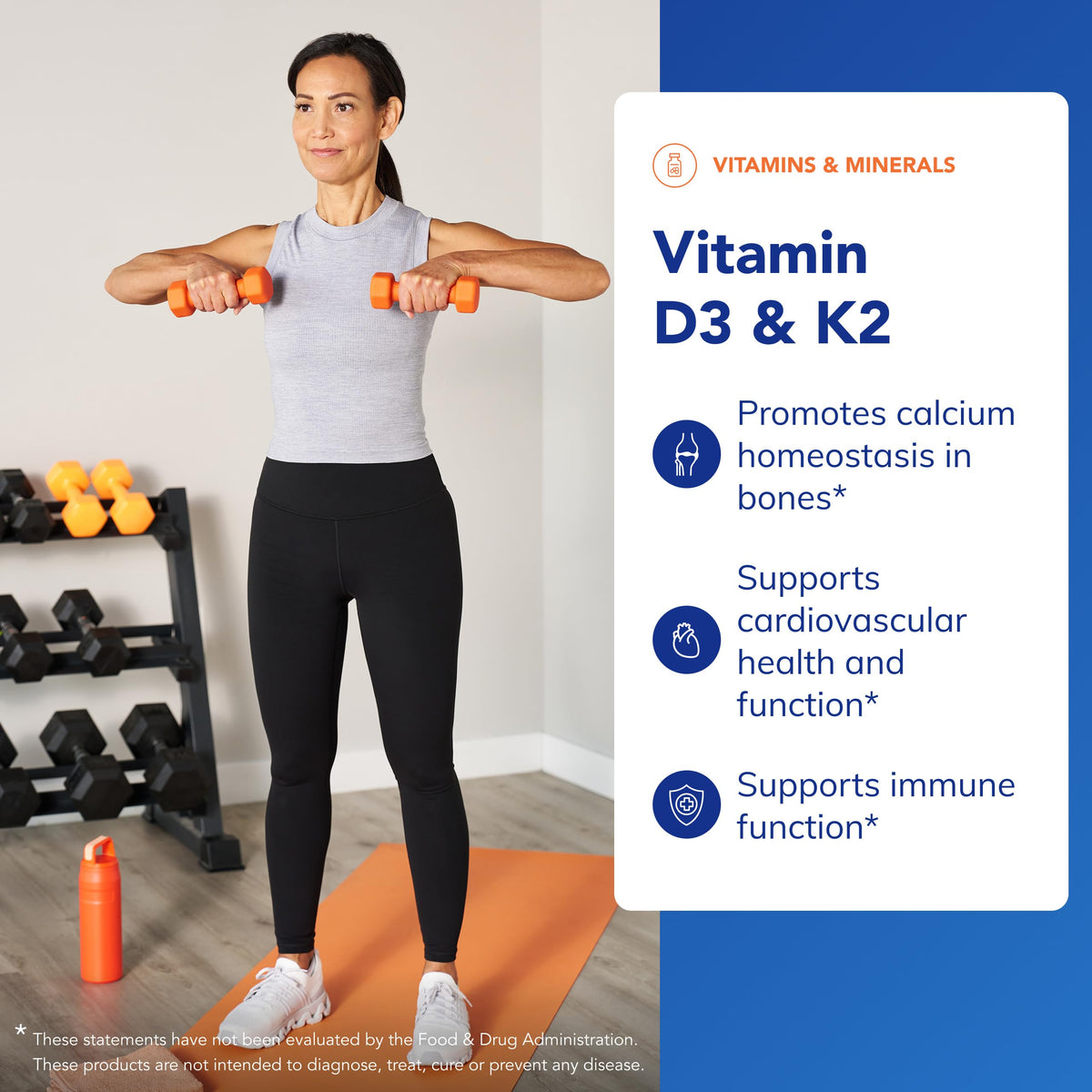 Pure Encapsulations Vitamin D3 & K2 - Bone & Vascular Health Support - Immune Function Support - Gluten Free - Non-GMO - 120 Capsules Pure Encapsulations