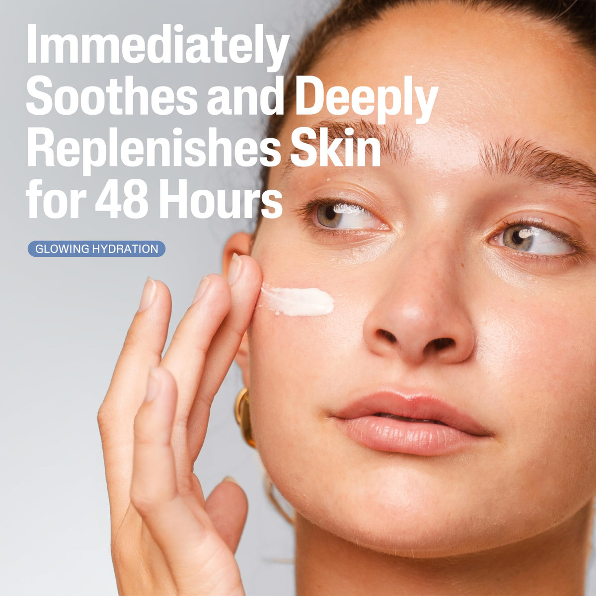 Cetaphil Deep Hydration Face Cream, Dry, Sensitive Skin Care, 1.7oz Cetaphil