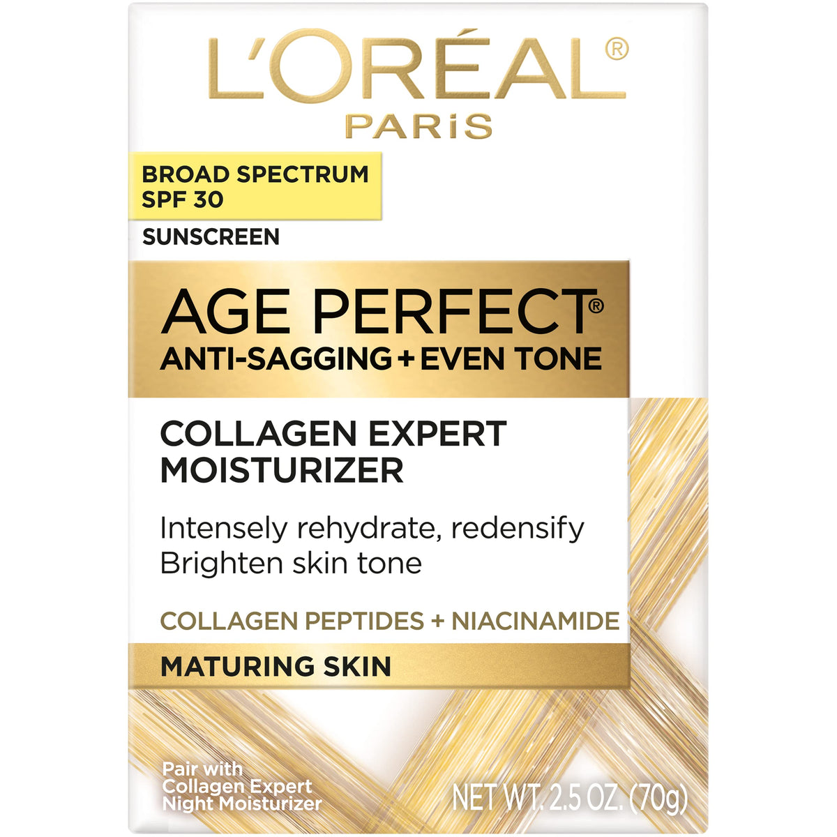 L'Oreal Paris Age Perfect Collagen Expert Anti-Aging Day Moisturizer 2.5 oz L'Oreal Paris