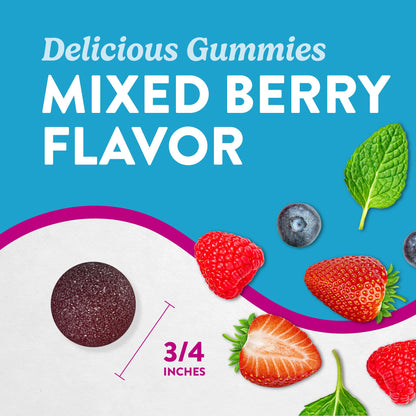 Nature's Truth Magnesium Gummies for Kids | Glycinate & Citrate | 50 Count | Mixed Berry Flavor | Vegan, Non-GMO Nature's Truth
