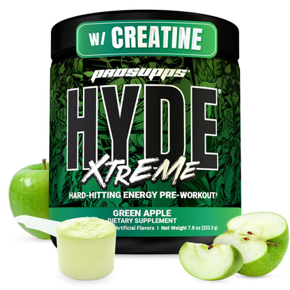 ProSupps Mr. Hyde Xtreme Pre Workout Powder with Creatine, Beta Alanine & Caffeine – Extreme Energy, Pumps, Focus & Performance - Fitness & Gym Supplements for Men & Women (Watermelon, 30 Servings)