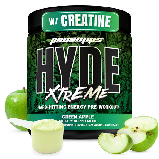 ProSupps Mr. Hyde Xtreme Pre Workout Powder with Creatine, Beta Alanine & Caffeine – Extreme Energy, Pumps, Focus & Performance - Fitness & Gym Supplements for Men & Women (Watermelon, 30 Servings)