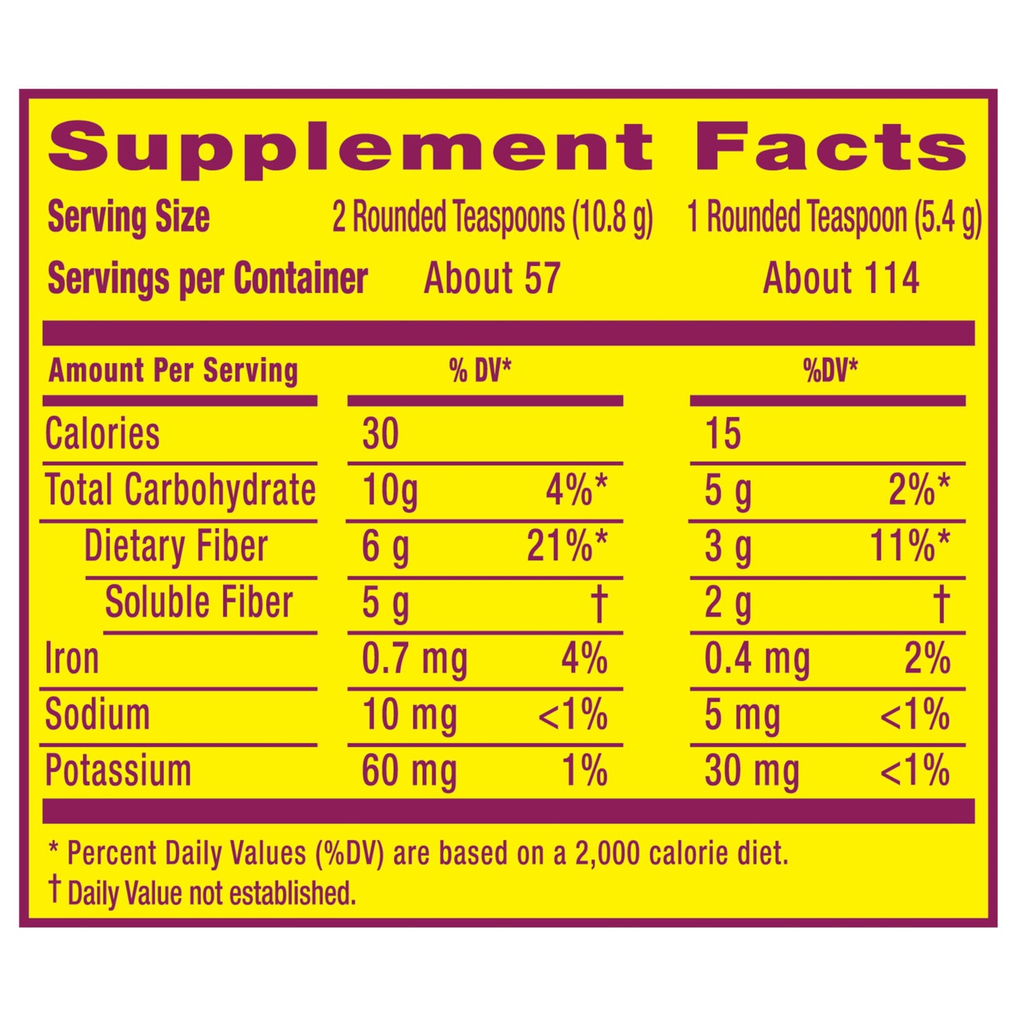 Metamucil, Psyllium Husk Powder, Unflavored with No Added Sweeteners, 114 Servings, 4-in-1 Fiber Supplement, Daily Psyllium Husk Fiber Powder Metamucil