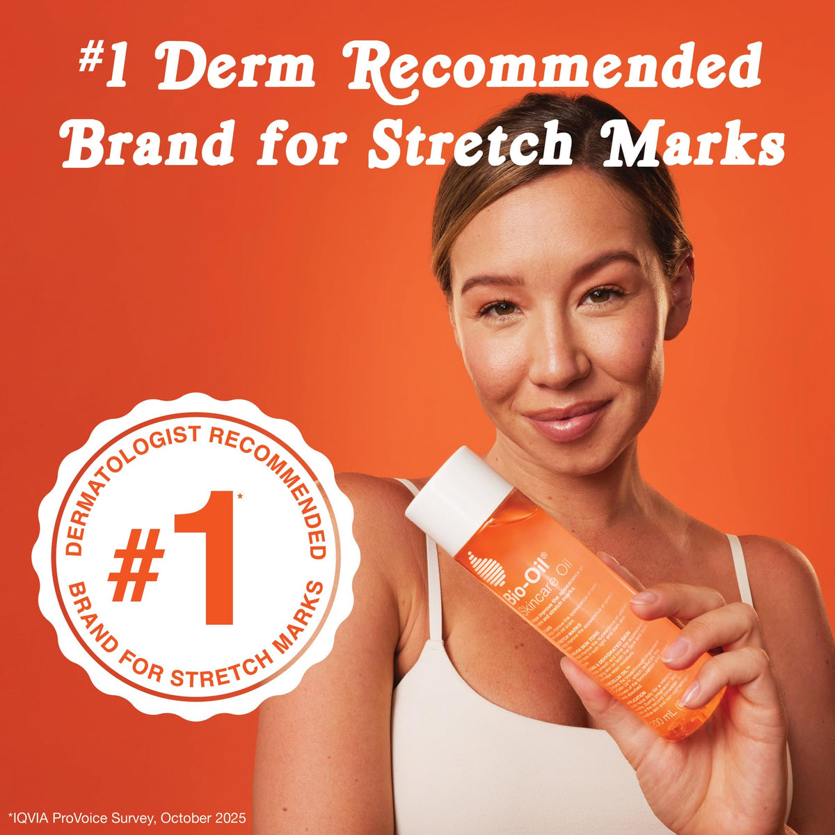 Bio-Oil Skincare Body Oil Serum for Scars and Stretch Marks, Face and Body Moisturizer with Vitamin E & A for Sensitive Dry Skin, Dermatologist Recommended, Non-Comedogenic, 4.2 Oz Bio-Oil