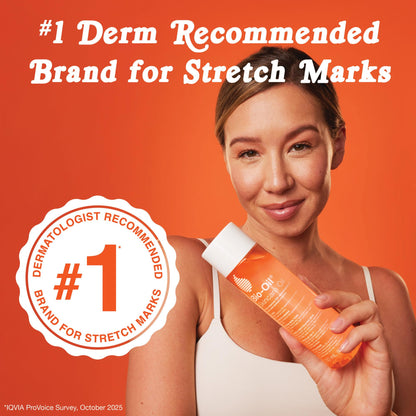 Bio-Oil Skincare Body Oil Serum for Scars and Stretch Marks, Face and Body Moisturizer with Vitamin E & A for Sensitive Dry Skin, Dermatologist Recommended, Non-Comedogenic, 4.2 Oz Bio-Oil