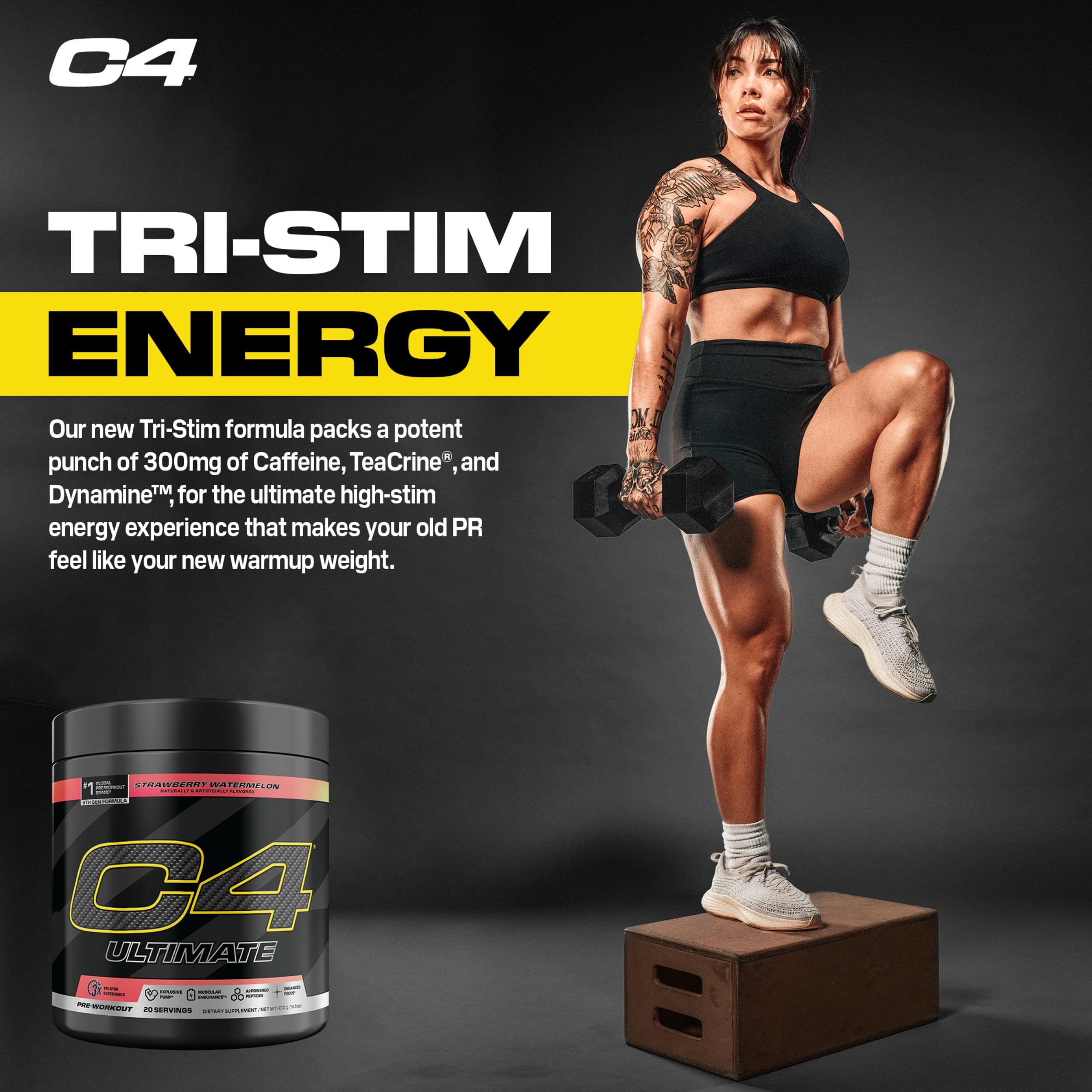 C4 Ultimate Pre Workout Powder Watermelon - Sugar Free Preworkout Energy Supplement for Men & Women - 300mg Caffeine + 3.2g Beta Alanine C4 buy australia supplements