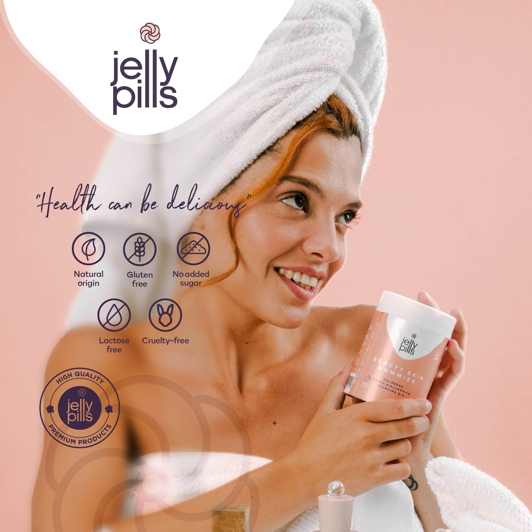 Jelly Pills® Hydrolyzed Collagen Gummies with Hyaluronic Acid and Coenzyme Q10 Jelly Pills buy australia supplements