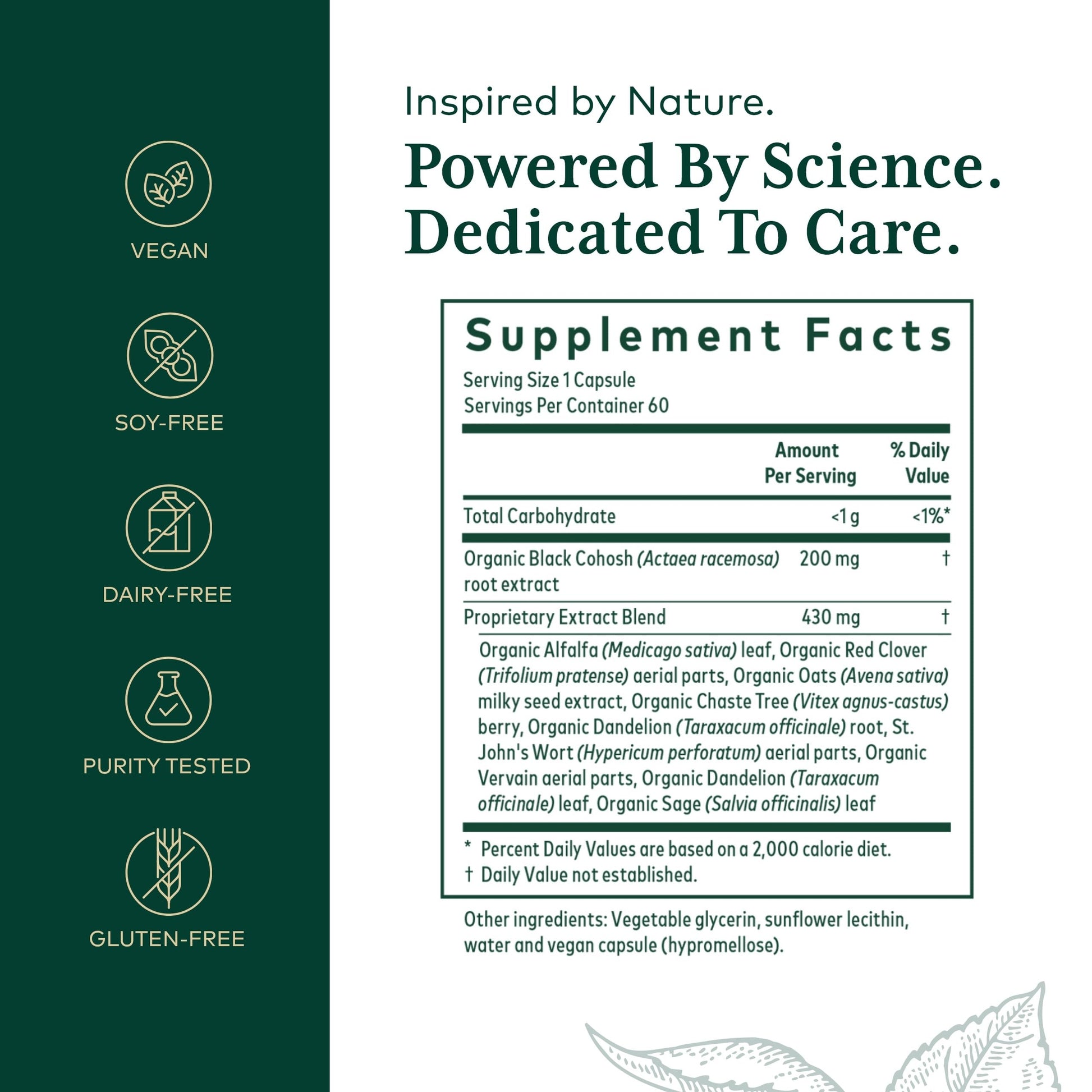 GAIA HERBS PRO Female Support Formula - Supports Healthy PMS & Menopause Fluctuations with Alfalfa Leaf, Black Cohosh Root Extract, Dandelion Root & More* - Vegan - 60 Liquid Phyto-Caps (60 Servings) Gaia Herbs PRO buy australia supplements