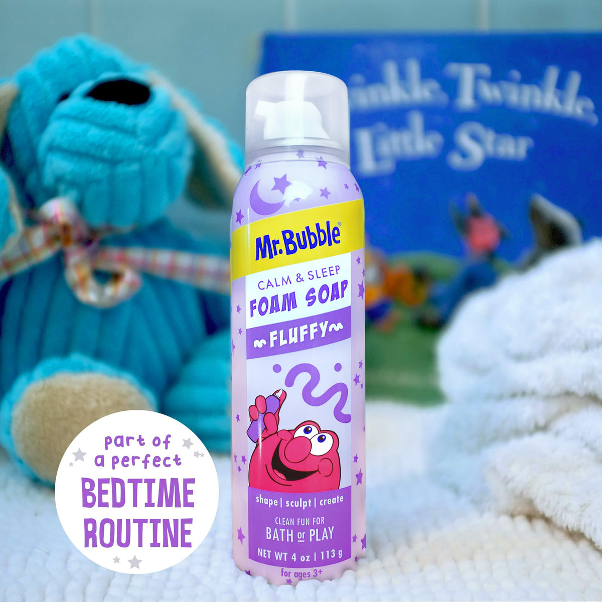 Mr. Bubble Calm & Sleep Foam Soap, 4 oz, 4 pack Mr. Bubble