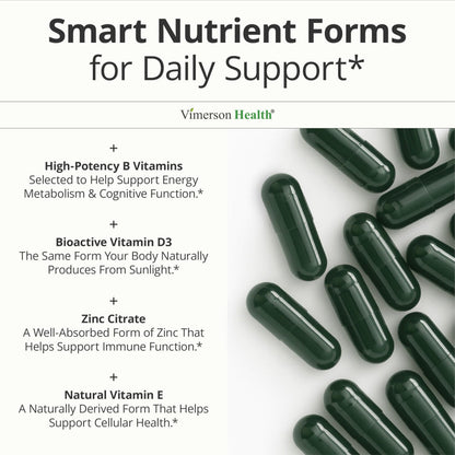 Multivitamin for Women with Vitamins and Minerals for Energy, Focus and Immune Health – Premium Daily Womens Multivitamins Vimerson Health