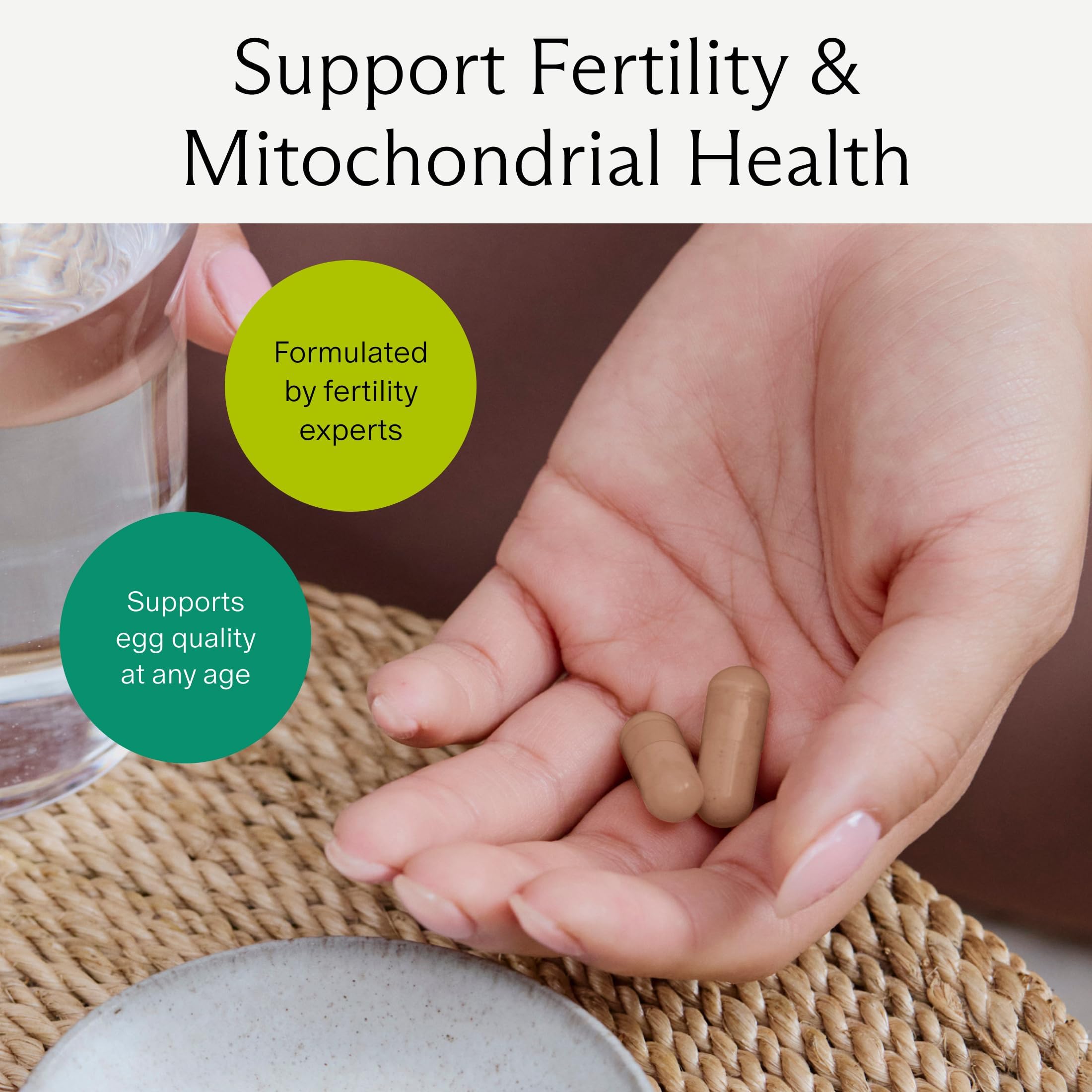 Needed. Egg Quality Support - Optimally Formulated Antioxidants Supplement for Egg Quality - Fertility Support - Fertility Supplement for Women Needed. buy australia supplements