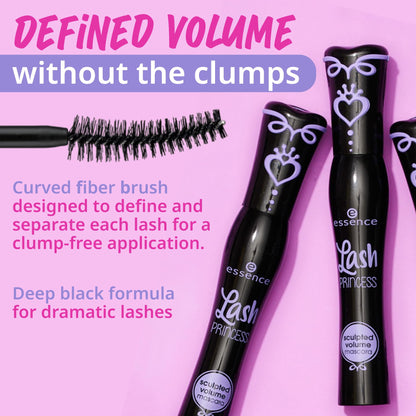 essence Lash Princess Sculpted Volume Mascara, Black (Pack of 1) Essence Cosmetics