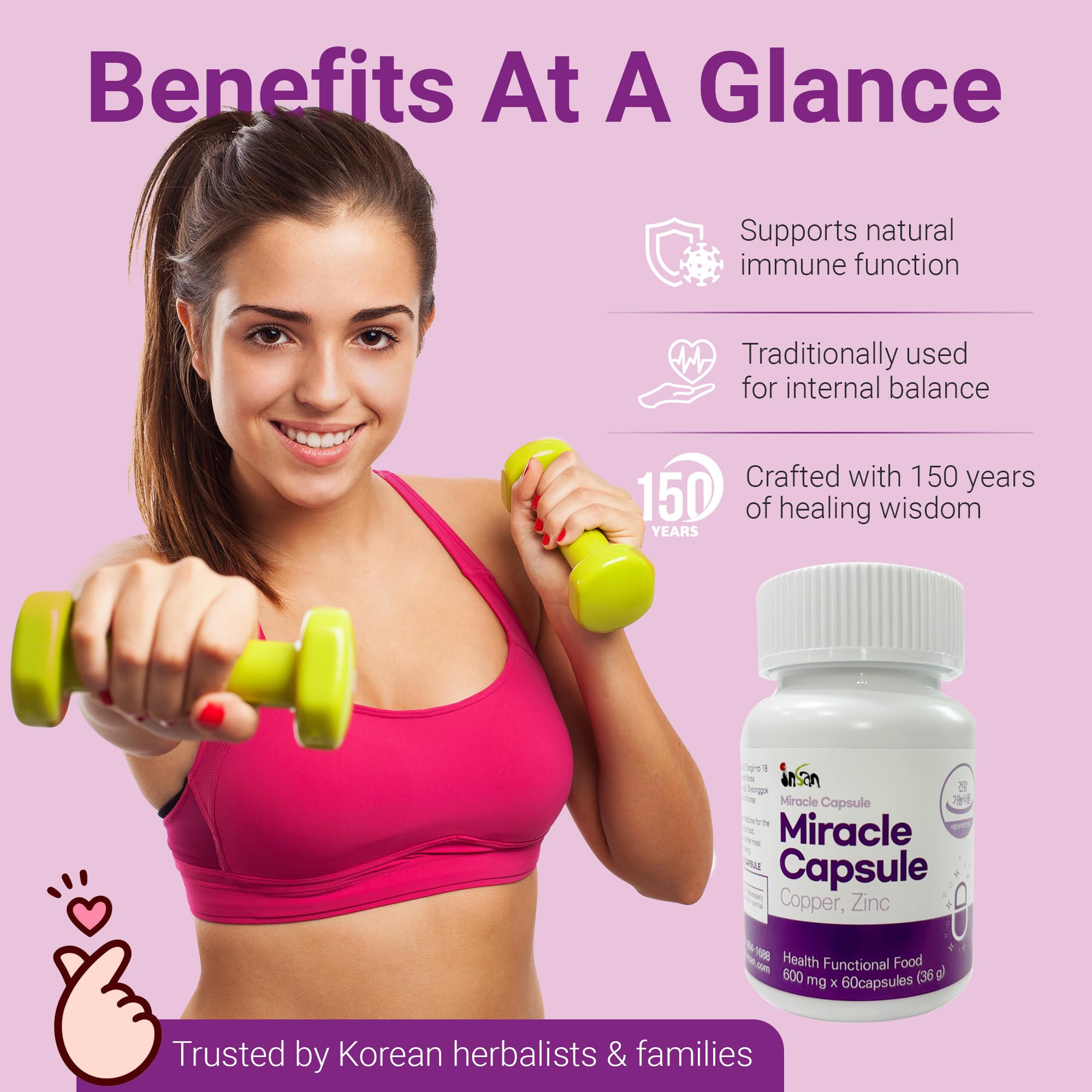 INSANORIGINS Miracle Capsule Immune Defense Support Supplement 18g (600mg - 30 Capsules) [Starter Pack] INSANORIGINS buy australia supplements