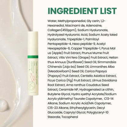AXIS-Y Vegan Collagen Eye Serum with 2% Niacinamide, Peptides, 0.33 fl. oz. AXIS-Y