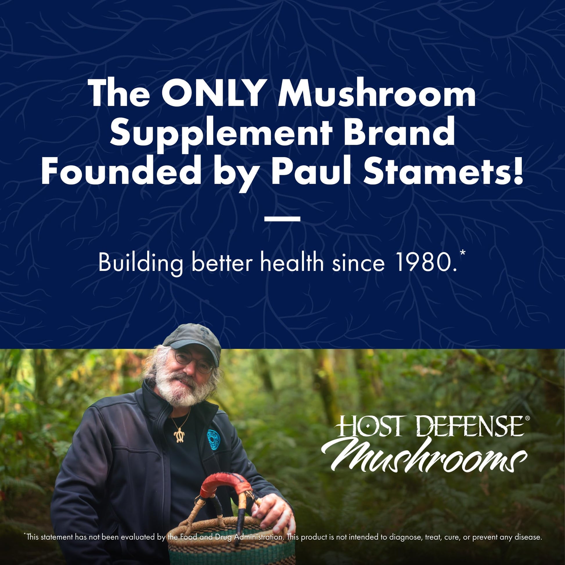 Host Defense Mushrooms Lion's Mane - Supplement Capsules for Brain Health Support - Mushroom Support for Focus & Memory Function Host Defense