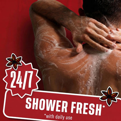 Old Spice Body Wash for Men, Fallidudes Edition, 24/7 Frightful Freshness, Long Lasting Cleanse & Refresh, Rich Lather, PumpKing Pumpkin Spice Scent, 16 oz Old Spice