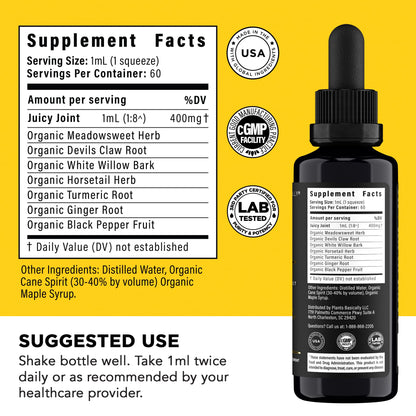Juicy Joint by Plants Basically – Joint Support Supplement for Mobility, Relief & Recovery | Plants Basically