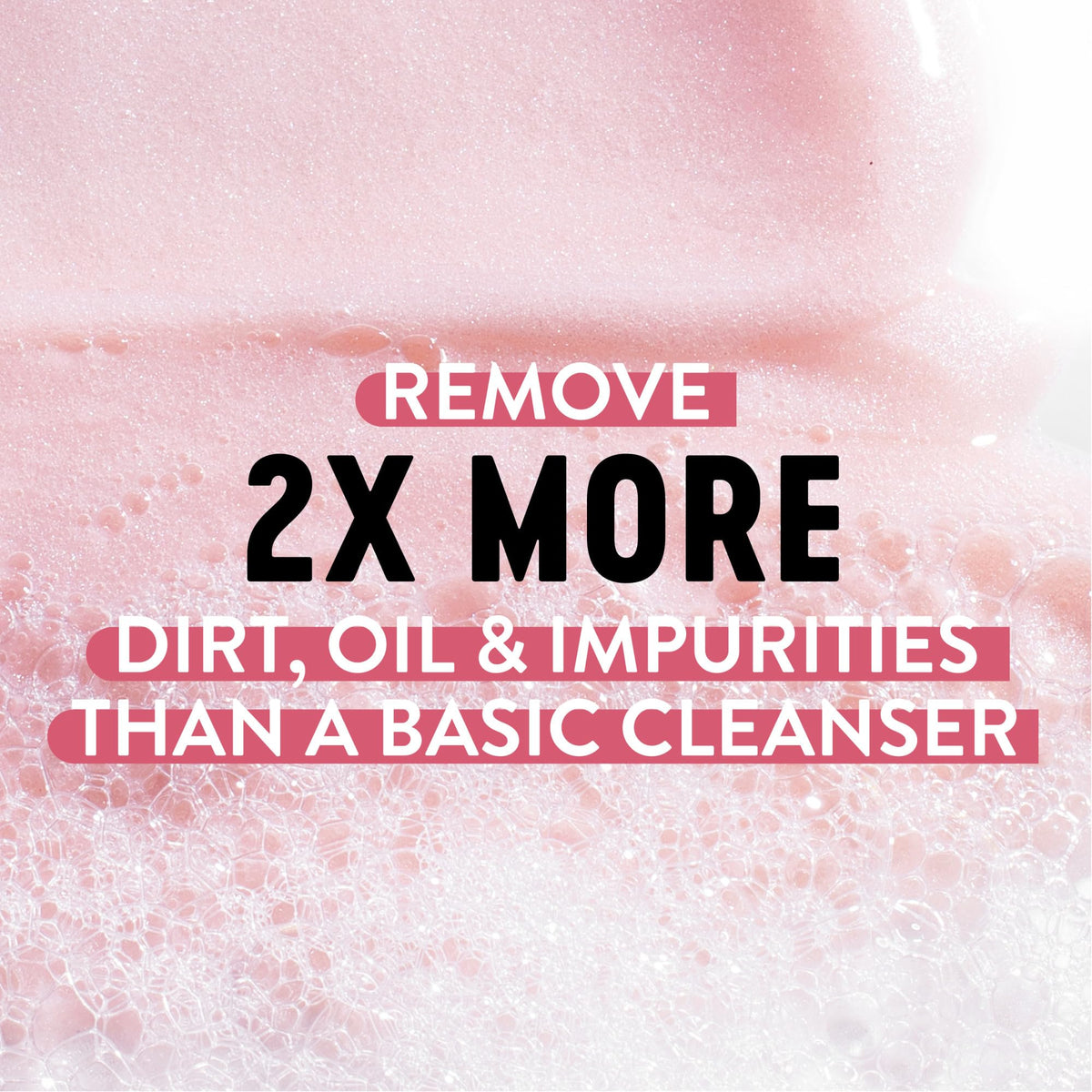 Bioré Rose Quartz + Charcoal Daily Purifying Cleanser Bioré