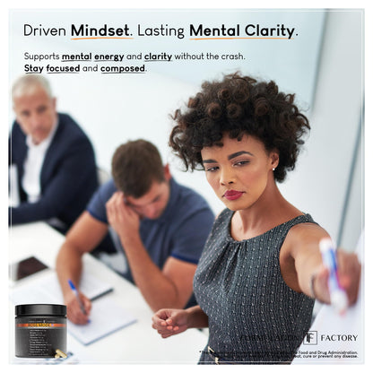 Formulation Factory BOSS Mode 10-in-1 Nootropic Complex with Lion's Mane, Alpha-GPC, Bacopa Monnieri, Ginkgo Biloba, Rhodiola, Formulation Factory